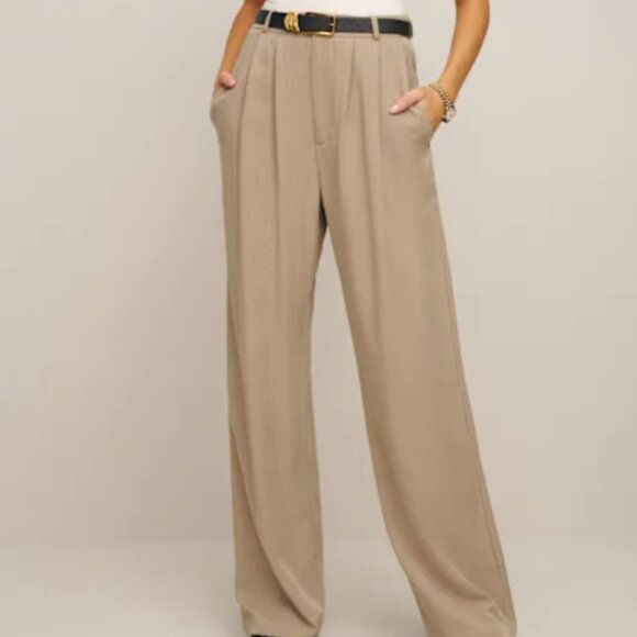 Reformation Mason Pant Khaki size 6 - Picture 1 of 4